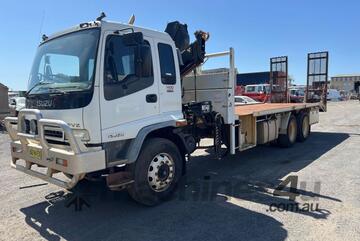 2007 Isuzu FVZ 1400 Beaver Tail / Crane Truck