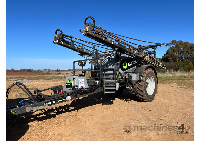 caption Stoll S6 Boom Spray Sprayer