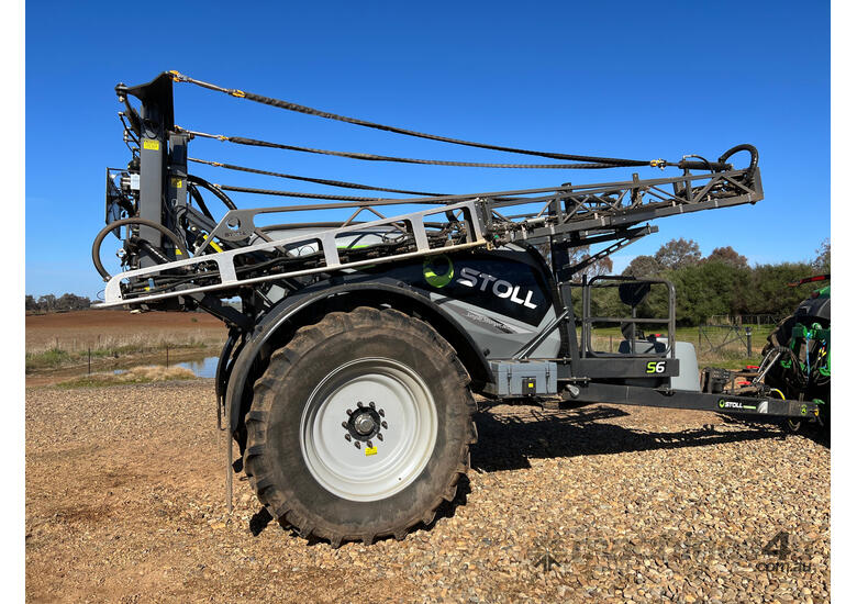 caption Stoll S6 Boom Spray Sprayer