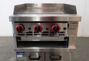 Gasmax Gas Griddle and Gas Toaster with Cabinet GGS-24