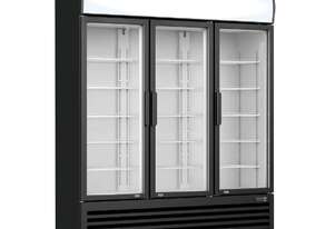 Thermaster Three Glass Door Colourbond Upright Drink Fridge LG-1203BP
