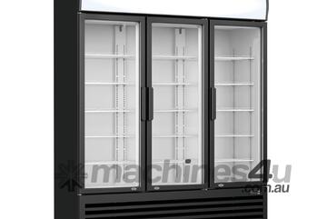 Thermaster Three Glass Door Colourbond Upright Drink Fridge LG-1203BP