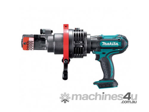 caption Makita Mobile 3-20 mm Steel Rod Cutter 18V