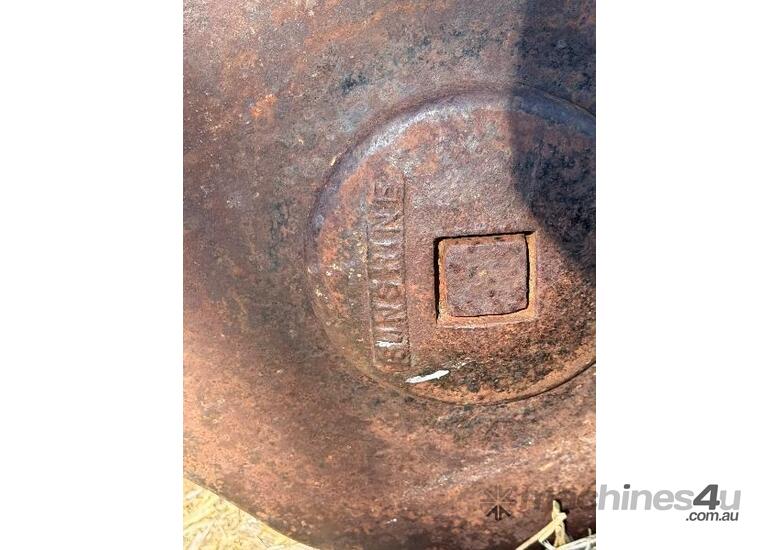 caption Antique Sunshine Disc Harrows - Small