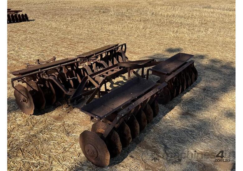 caption Antique Sunshine Disc Harrows - Small