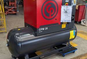 Chicago Pneumatic CPM20/8 T DRY 15kW 20HP 500L Silent Screw Air Compressor with Tank & Dryer