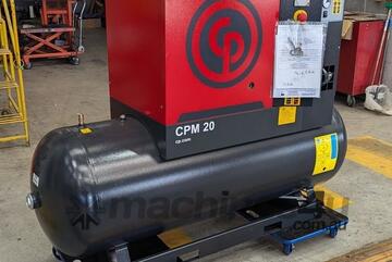 Chicago Pneumatic CPM20/8 T DRY 15kW 20HP 500L Silent Screw Air Compressor with Tank & Dryer