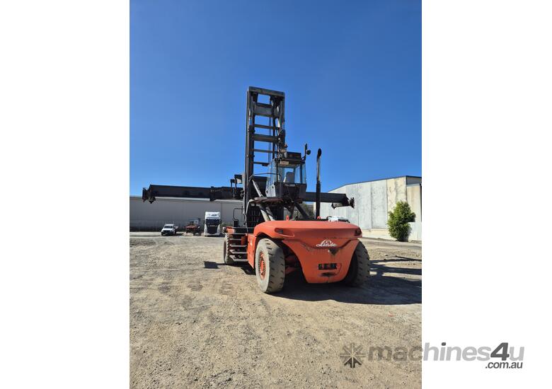 caption Linde Laden Container Handler