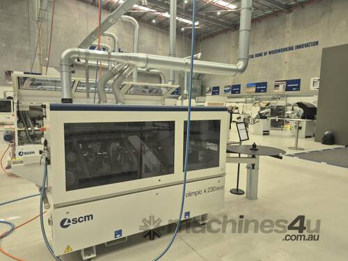 ## SHOWROOM DEMO ## SCM Olimpic k 230 evo - Automatic Edgebander