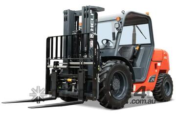 Heli 2.5 Tonne G3 Compact Rough Terrain Forklift
