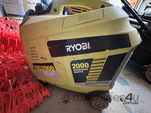 caption Ryobi BIG2000 Digital Inverter Generator