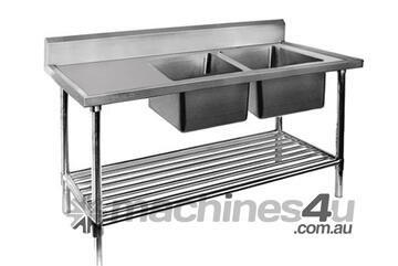 Modular System Double Right Sink Bench With Pot Undershelf Dsb7 1500R/A