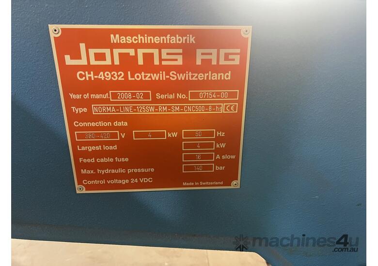 Jorns Slitter Folder 8.0Mtr Long