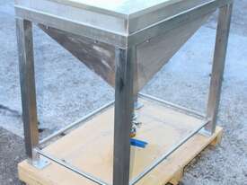 Stainless Steel Rectangular Hopper - picture0' - Click to enlarge
