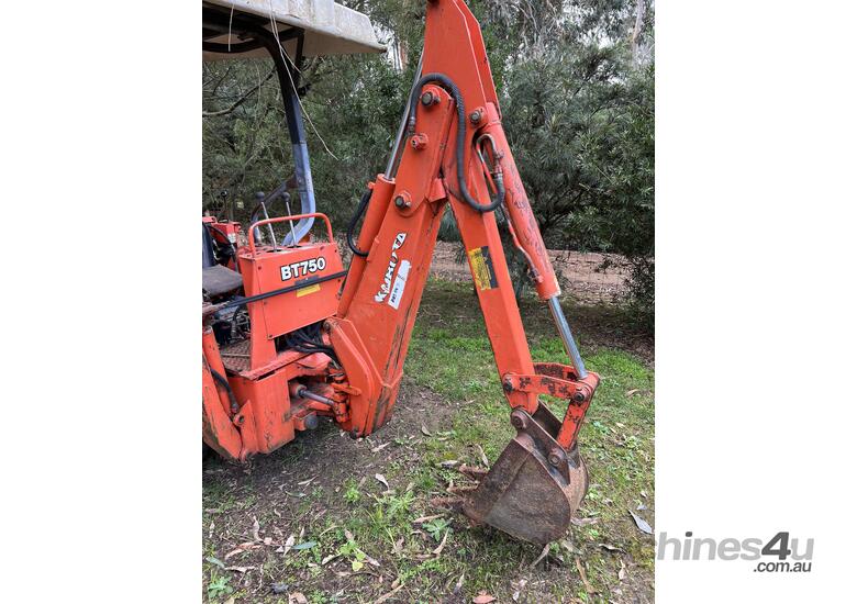 caption Used Kubota Backhoe for Sale