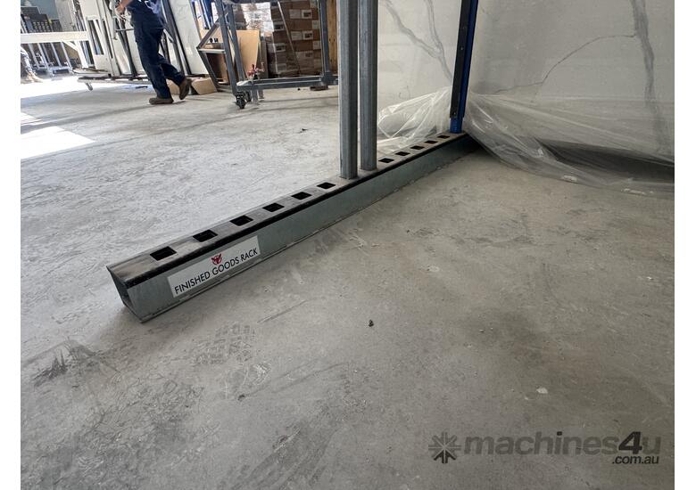 Finished Goods Rack with Ambassador Stone