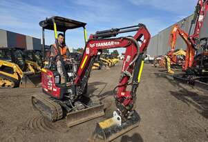 2022 YANMAR VIO17 1.8T EXCAVATOR (M850) WITH TILTING HITCH, BUCKETS AND LOW 765 HOURS