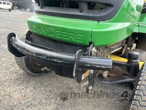 caption 2011 John Deere X300 Ride On Mower (Underbelly)