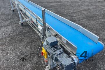CONTECH ENGINEERING Flat Belt Food Grade Conveyor