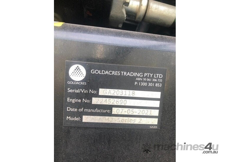Goldacres CropCruiser G6 6042 Boom Spray Sprayer