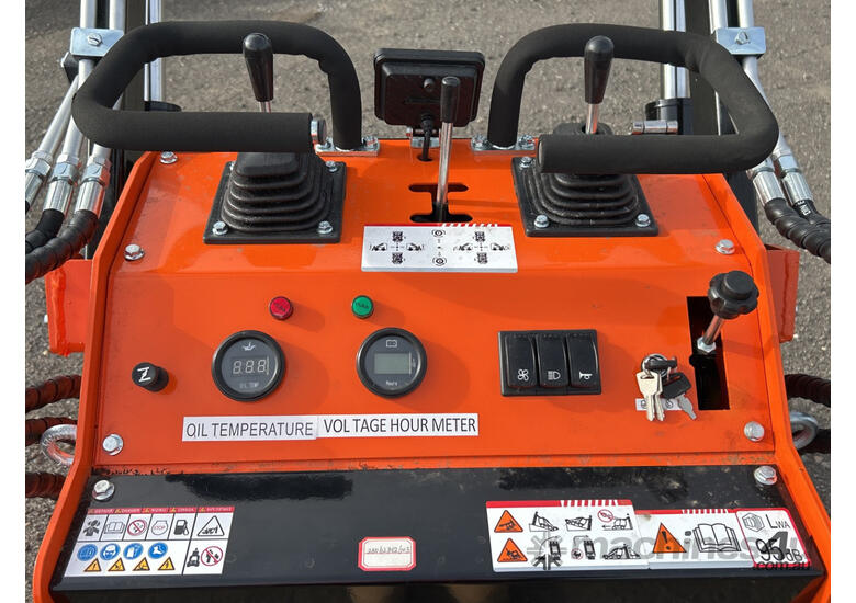 caption Mini skid steer