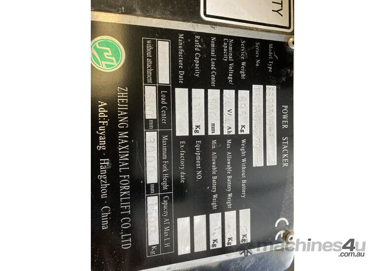 Electric Walker stacker