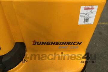 2013 Jungheinrich EMC110 Stand Behind Electric Pallet Truck