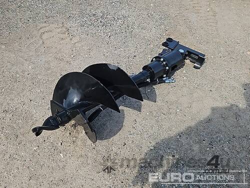 Unused Captok Auger To Suit 1-2ton Excavator 