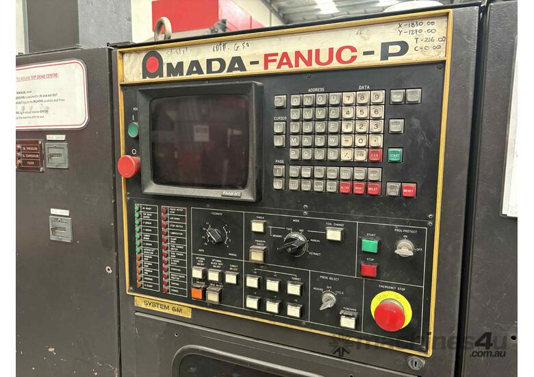 1987 Amada Pega NC Turret Punch Press - Dandenong VIC