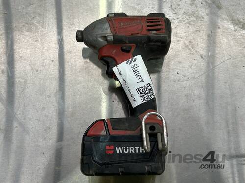caption Milwaukee C18ID Cordless Impact Driver