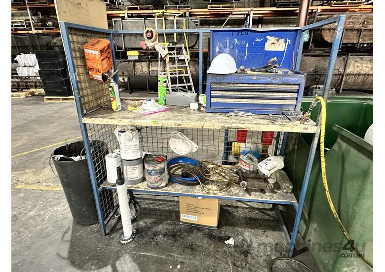 Contingency For Work benches and And Storage Cabinets (Large Production Area)(Excludes Contents)