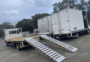 3m - 8Tonne Heavy Duty Rubber Track Machinery Loading Ramps