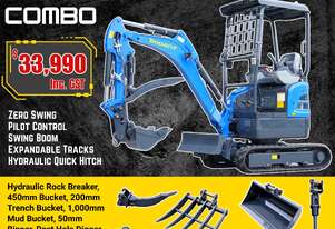 TRIDENT 2025 NEW MODEL 2.2T PRO EXCAVATOR COMBO DEAL