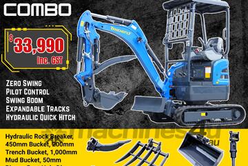 TRIDENT 2025   MODEL 2.2T PRO EXCAVATOR COMBO DEAL