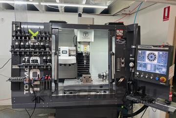 2021 Tormach 1100MX CNC Mill with 4th axis for sale.