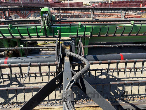 MacDon D145 Draper Header Front