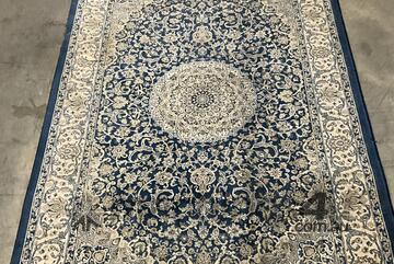 Blue Persian Style Floor Rug