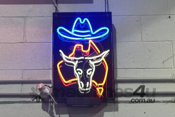 Australian Rodeo Neon Sign