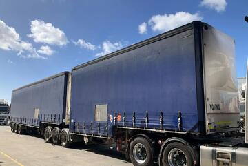 2021 Vawdrey VB S3 Tri Axle Drop Deck Curtainsider A/B Combination