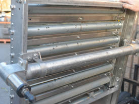 Stainless powered roller conveyor 750 x 1450mm - picture1' - Click to enlarge