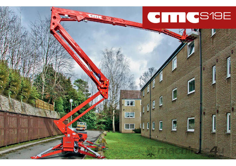 caption CMC S19E - Easy Access 19m Spider Lift