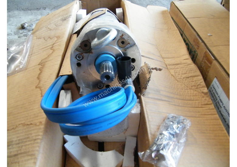 caption bore pump motors