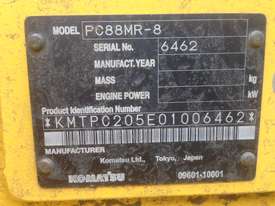 2013 Komatsu PC88 MR-8 - picture0' - Click to enlarge