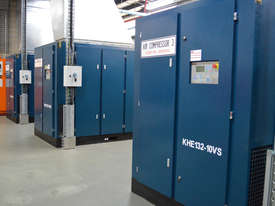 4kW TO 400kW ROTARY SCREW AIR COMPRESSORS - picture0' - Click to enlarge