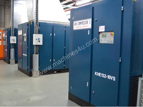 4kW TO 400kW ROTARY SCREW AIR COMPRESSORS