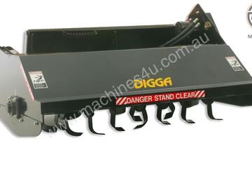 DIGGA ROTARY TILLER HOE AERATOR SCARIFIER Tiller Attachments