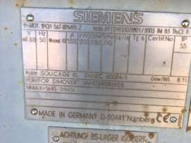 1200 kw 1600 hp 8 pole 660 volt Siemens Electric Motor - picture0' - Click to enlarge