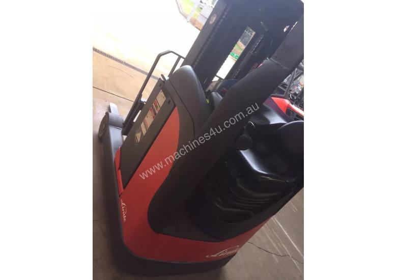 Linde R16 sit on reach truck 4.5m 