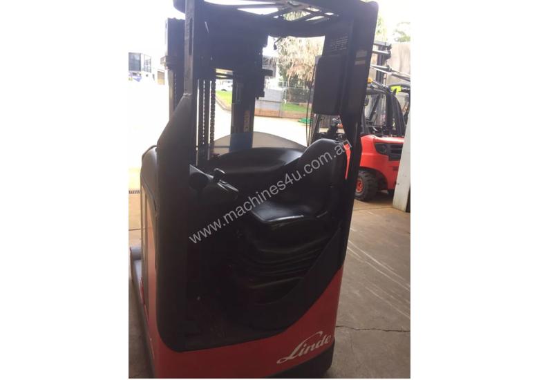 Linde R16 sit on reach truck 4.5m 