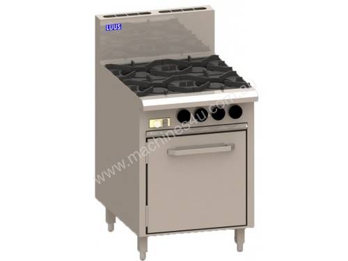 Luus CRO-2B3P 600mm Oven with 2 Burners & 300mm Grill Essentials Series